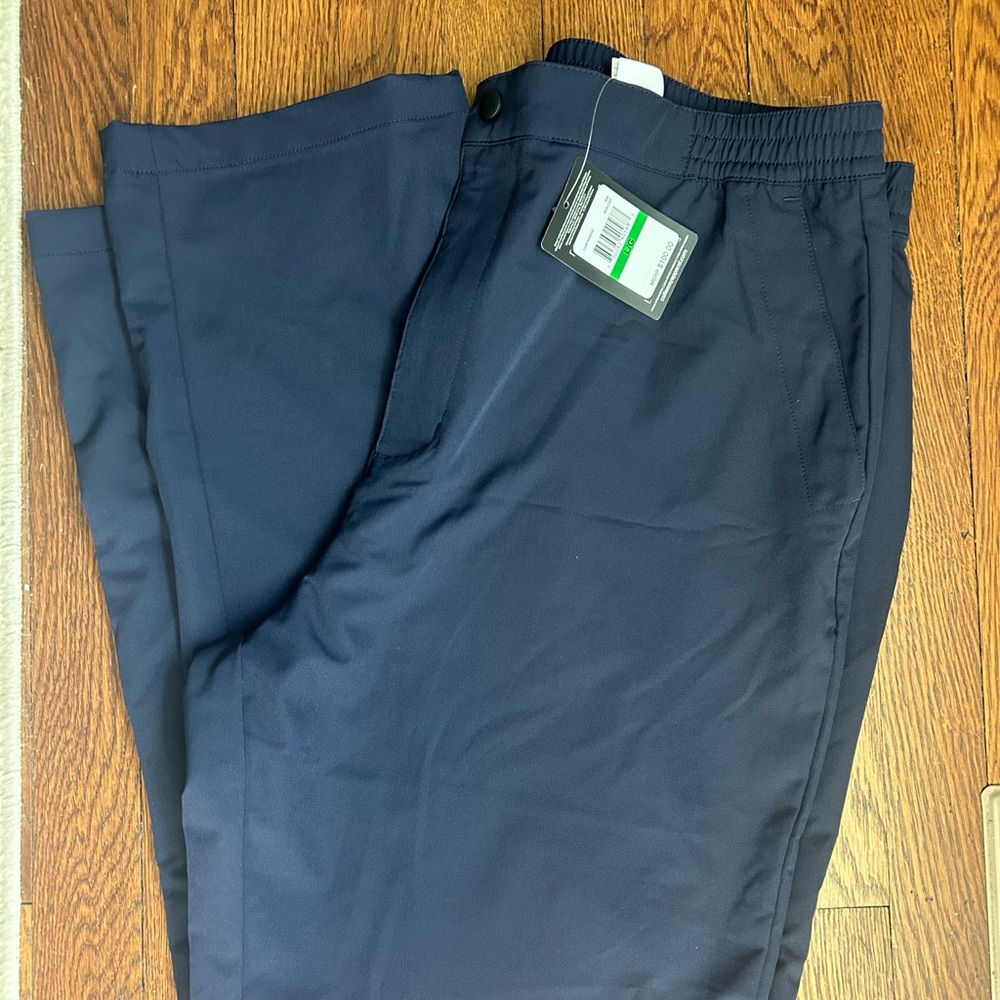 Calloway golf pants. Navy polyester 9% elastane. Size large